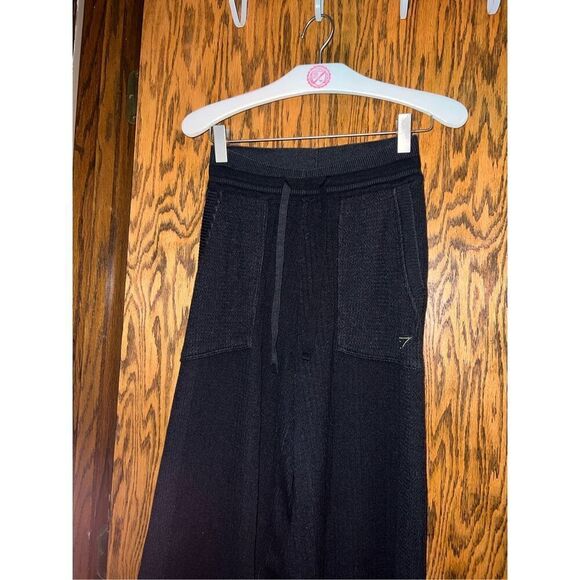 Gymshark Black Knit Pants Woman’s Size XS - Picture 2 of 13